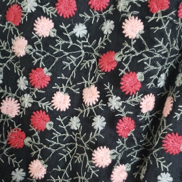 Zink London embroidered asymmetrical hem dress - Picture 5 of 8